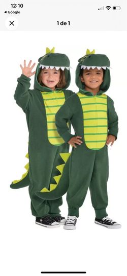 Dinosaur Zipster Toddler Halloween Costume 3-4t