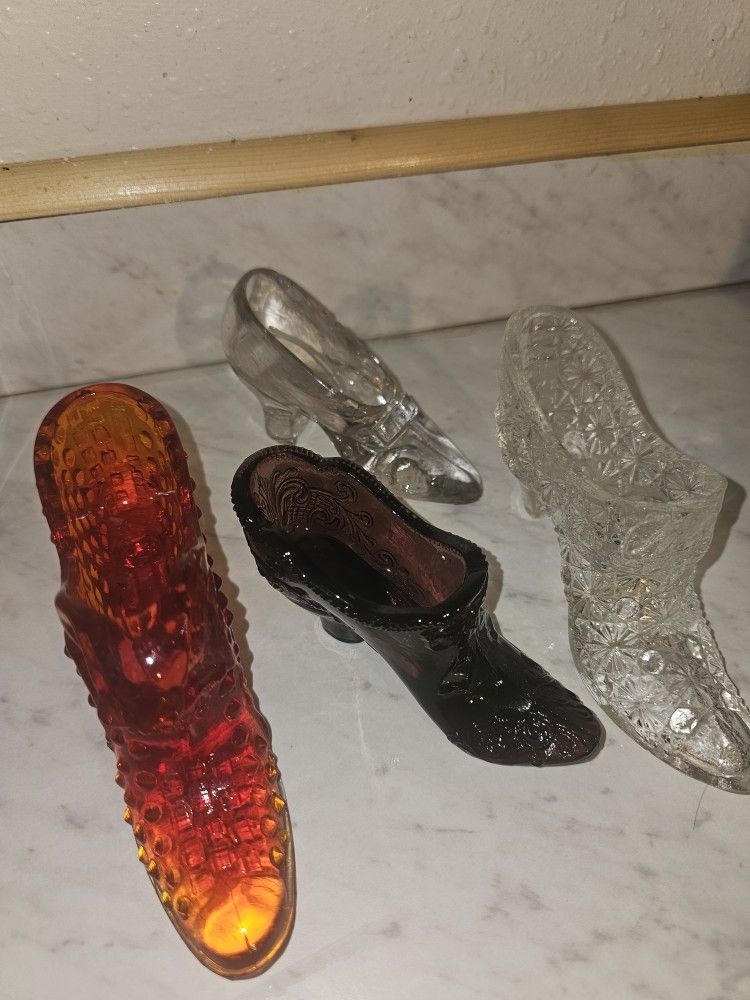 Collectable Glass Shoes
