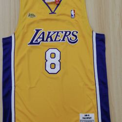 Hardwood Classics Kobe 8 2001-2002 NBA FINALS Jersey XL Brand New