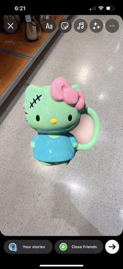 Hello Kitty Frankenstein Mug New