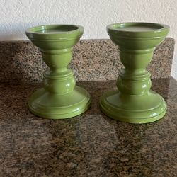 2 Candle Holders. 