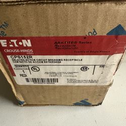 CH, CPS152R Circuit Breaking Receptacle