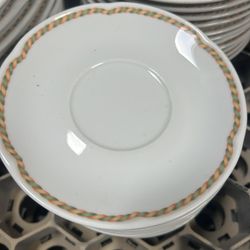 Various Sized Ceramic Plates (Small, Medium, And Large)