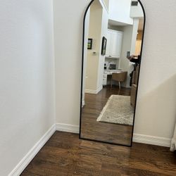 West Elm Metal Arch Floor Mirror