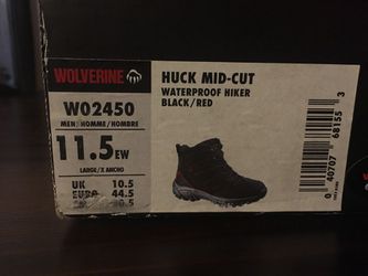 Men's Wolverine waterproof hiking boots size 11.5 Brand new in box with tags
