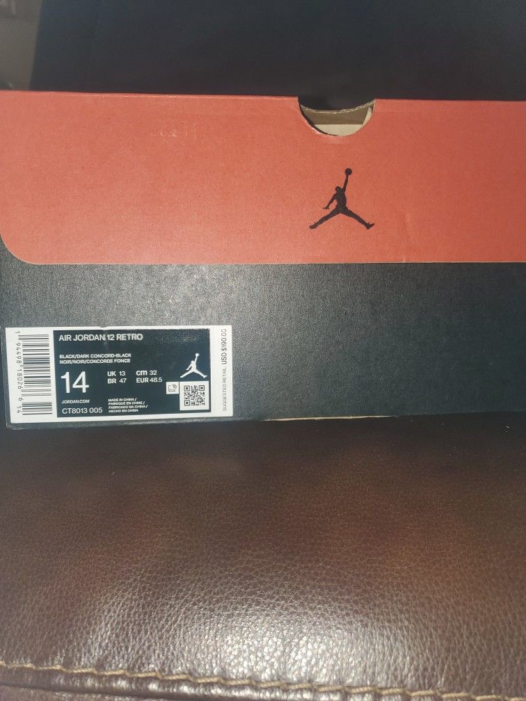 Brand New RETRO12 Concord. Have Receipt.