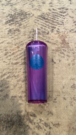 Starbucks Purple Acrylic Cold Cup Tumbler