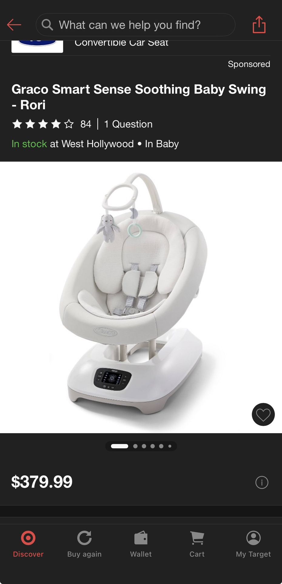 Graco Baby Swing