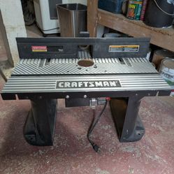 FREE Craftsman Benchtop Router Table