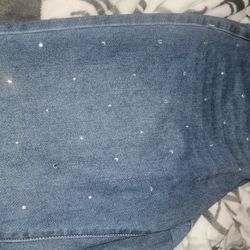 Ladies Express Rhinestone Embellished Jeans