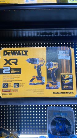 DEWALT 2 TOOL COMBO DCK25