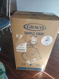 New Graco Baby Swing and Bouncer