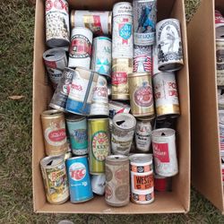 Collectors Vintage Beer Cans