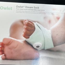 2 Brand New Owlet Dream Socks