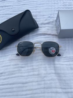 Polarized lenses hexagon 3548 unisex sunglasses brand new