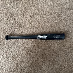 Zinger 21 Ounce Wood Single-Hand Trainer Bat