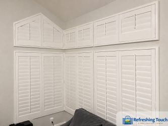 Persianas Tipo Plantation, Madera, Custom, Instalacion Profesional - 909-681-7003