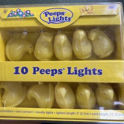 New Easter Peeks Chicks Lights