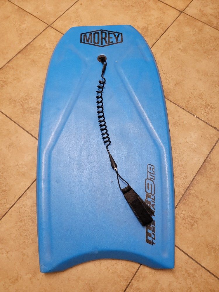 Blue Morey Boogie Board Mach 9 TR Tube Rail BodyBoard