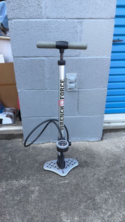 Wrench Force Floor Bike Pump