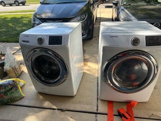 Samsung Front Load Washer and Dryer Set