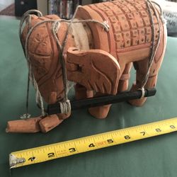 $25 Wood elephant marionette!