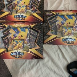 Shining Fates Pikachu V Box Lot