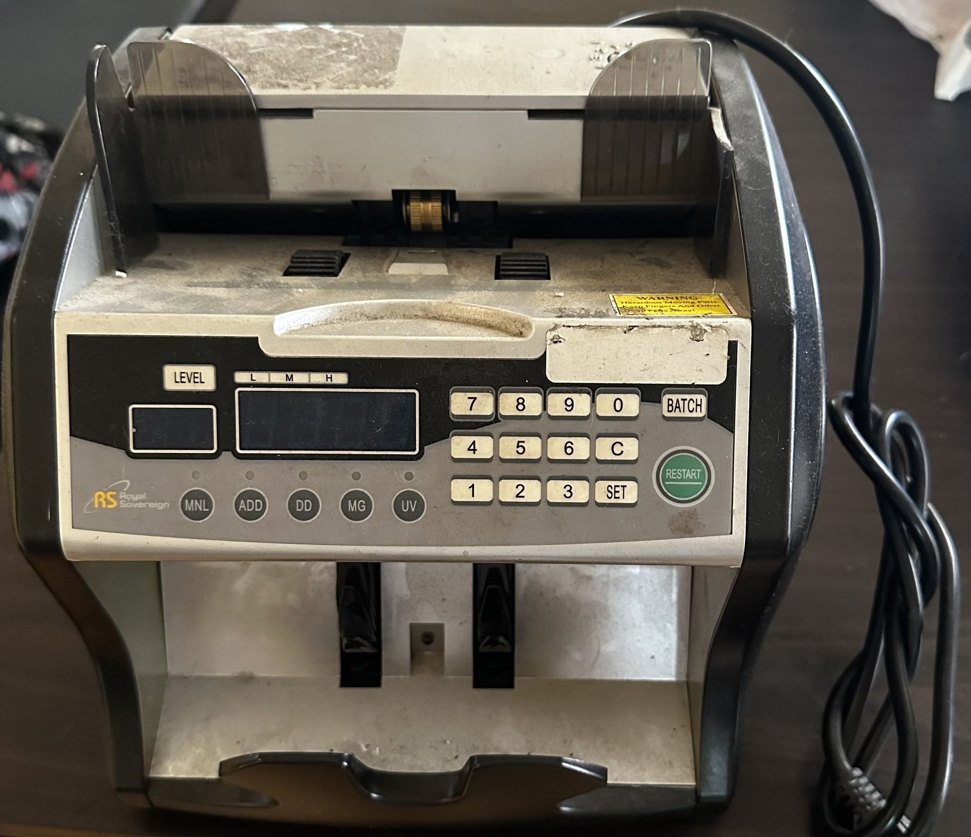 Royal Sovereign Money Counting Machine