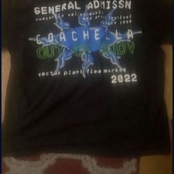 CPFM ( Cactus Plant Flea Market ) X Coachella Shirt 