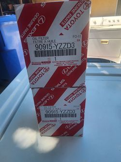 Toyota oil filters