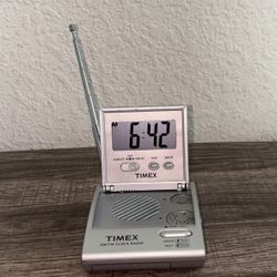 Timex Folding AM/FM Clock Radio – Working | $20