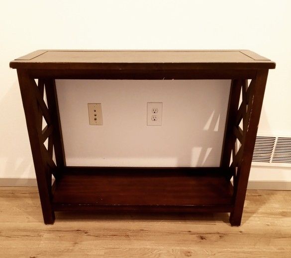 Cost Plus World Market Antique Cherry Stain VERONA bookshelf Verona