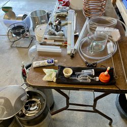 Home Brew Equipment And Kegs