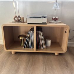 Record Player Stand Console Table 