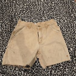Mens Distressed Carhartt Shorts 