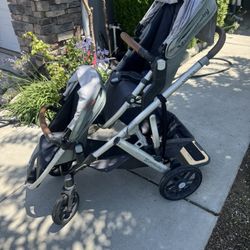 Uppa Baby Vista Double Stroller 