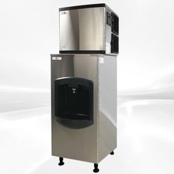 NSF 500LBS Hotel Cube Ice Maker Dispenser HD-220B