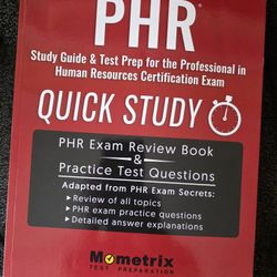 PhR Study Guide Book