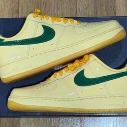 Nike Air Force 1 Patent Topaz Gold 