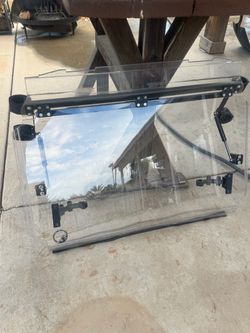 SuperATV RZR PRO XP Flip Windshield