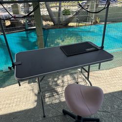 Groomer Table And Chair 