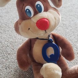 Vintage Nestle Quik Bunny Plush 1985