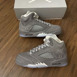 Jordan 5 Wolf Grey Size 7Y