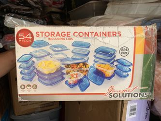 54 piece Tupperware with lids Brand New