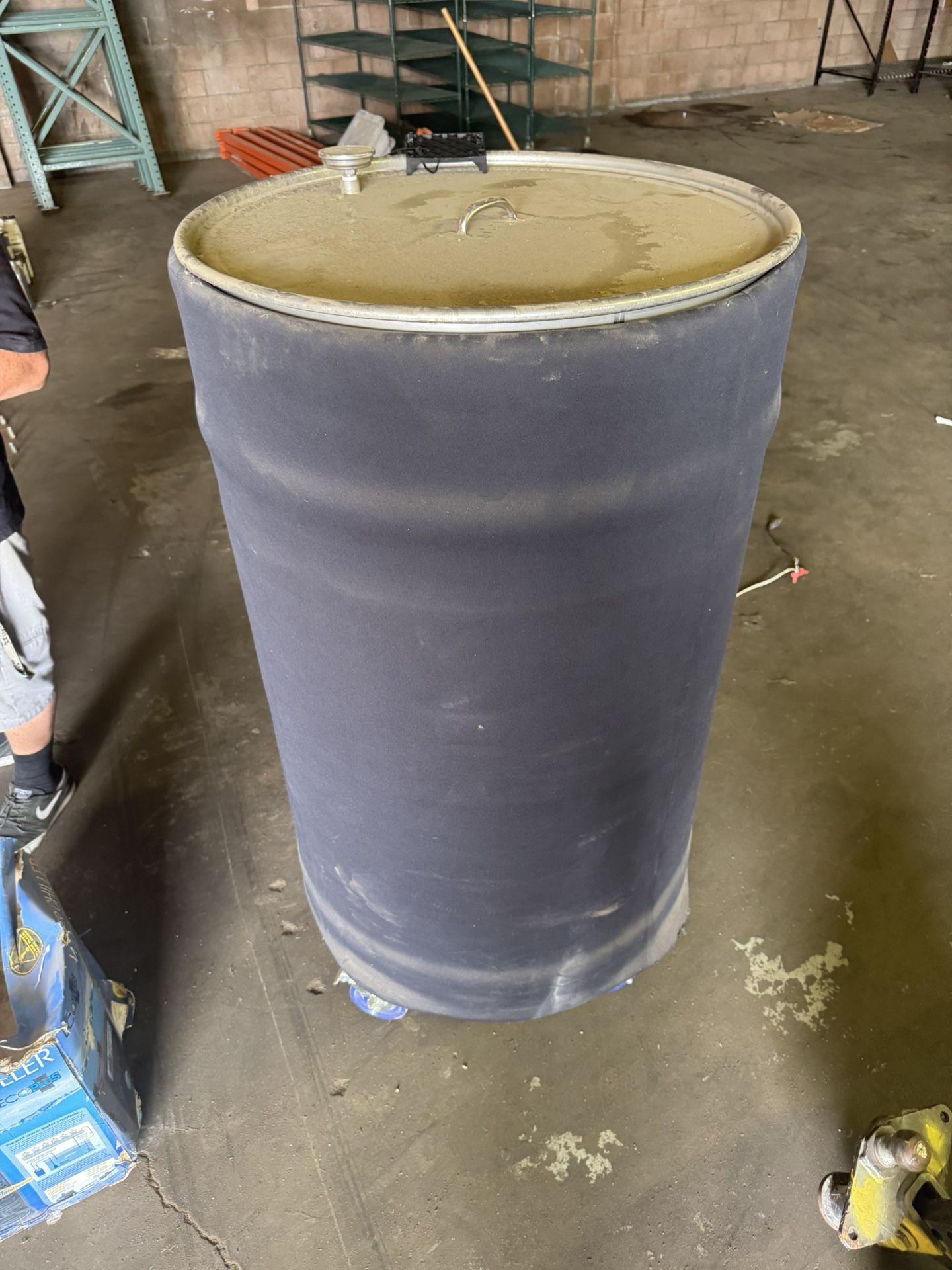 Stainless steel drum