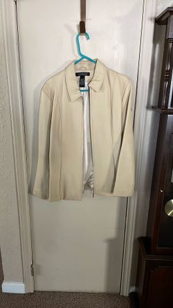 Dialogue 100% Leather Ladies Jacket