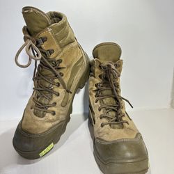 #2711 BATES Hot Weather Combat Hiker Boots 10.5 R US Military WIDE  E03612C