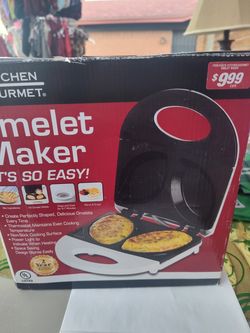 Kitchen gourmet omelette maker