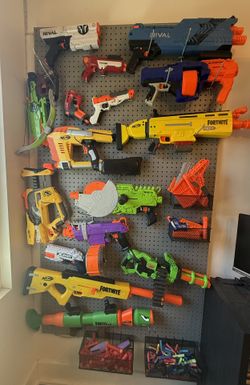 Nerf Gun Wall