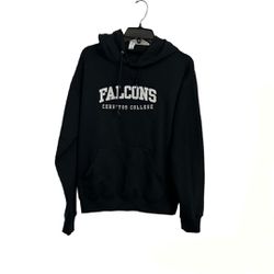 Falcon Cerritos College Black  Hoodie  Size Small